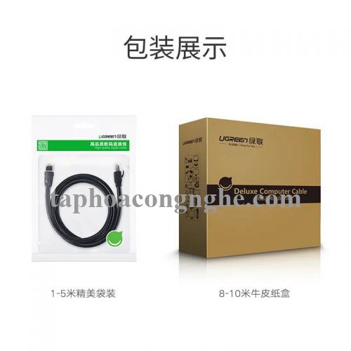 Ugreen 70330 3M cáp mạng cat8 24AWG Class S/FTP 2000Mhz NW121 30070330